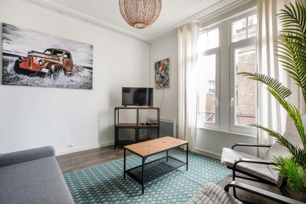 Cosy Appartement Proche Gares Lille Exterior foto